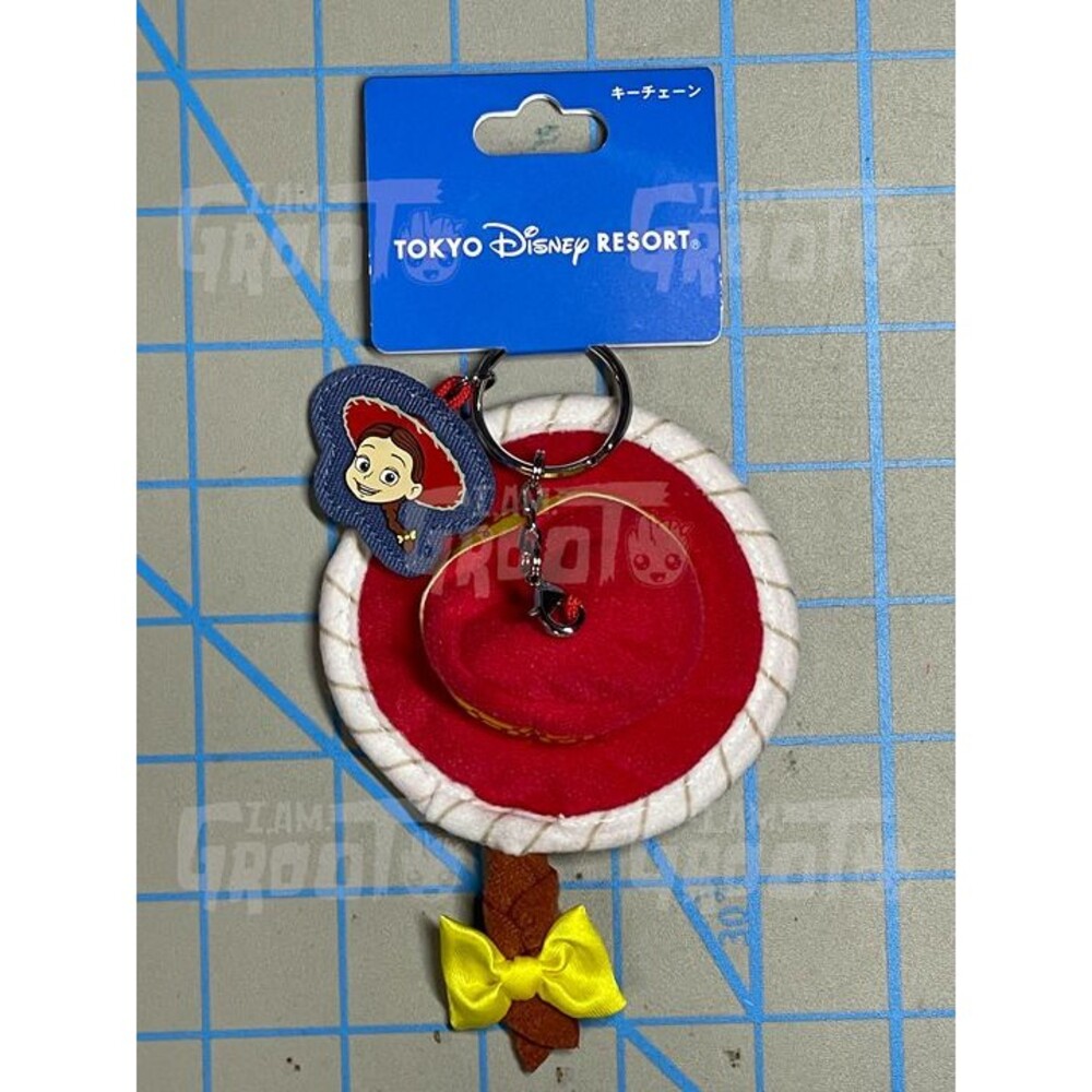Tokyo Disney Sea Jessie Keychain Mini Character Plush Hat Toy Story USA SELLER B